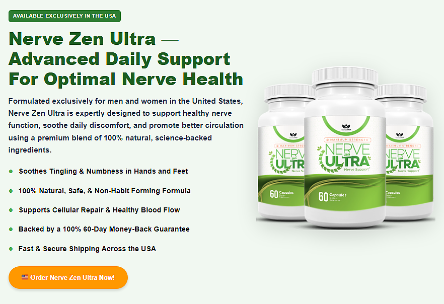 Nerve Zen Ultra supplement review product information
